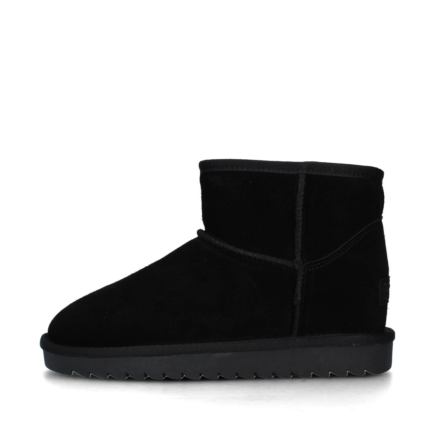 STIVALETTI TACCO BASSO YWED51 DONNA NERO
