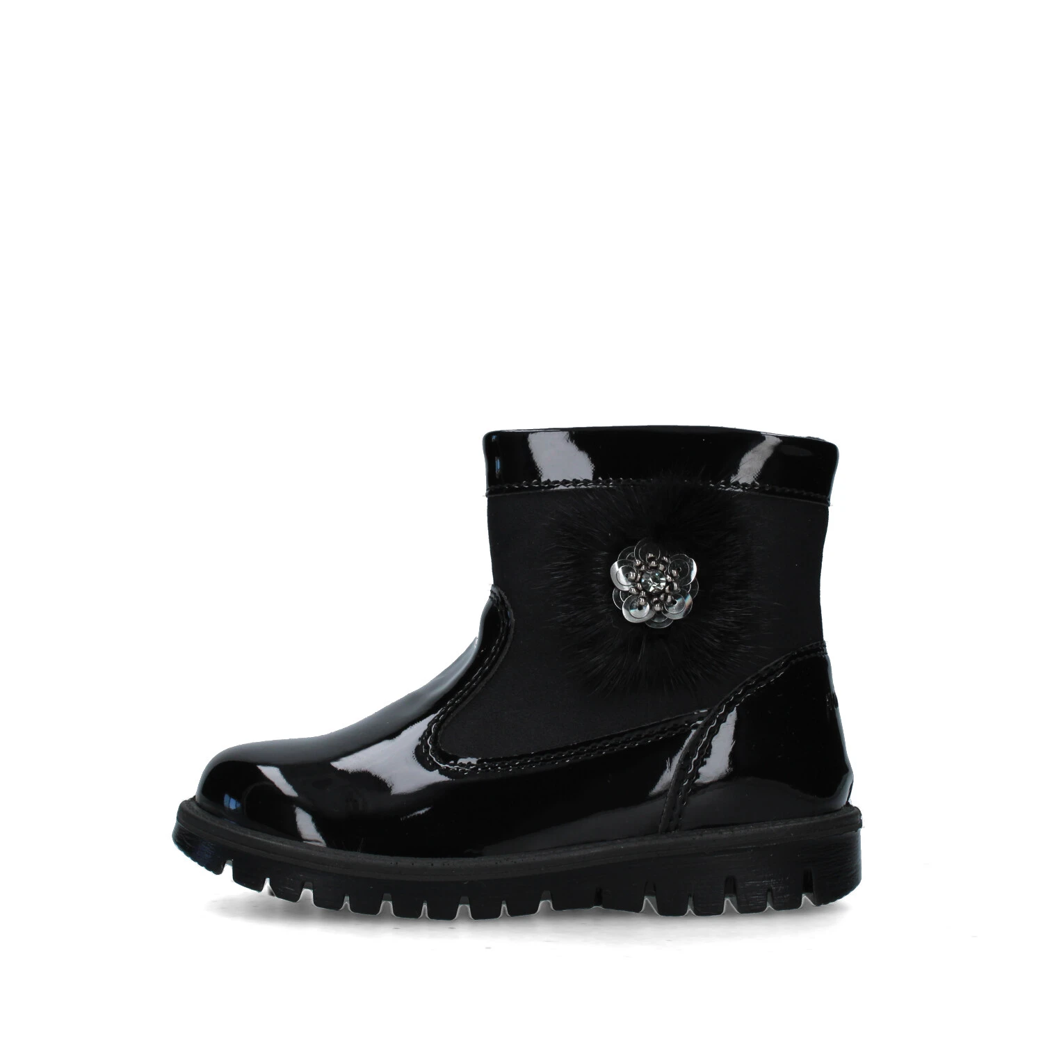 STIVALETTI TACCO BASSO 8850300 BAMBINA NERO