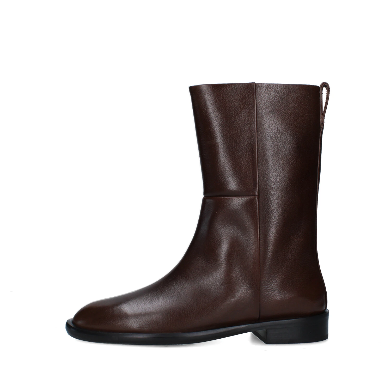 STIVALETTI TACCO BASSO 37437 DONNA MARRONE