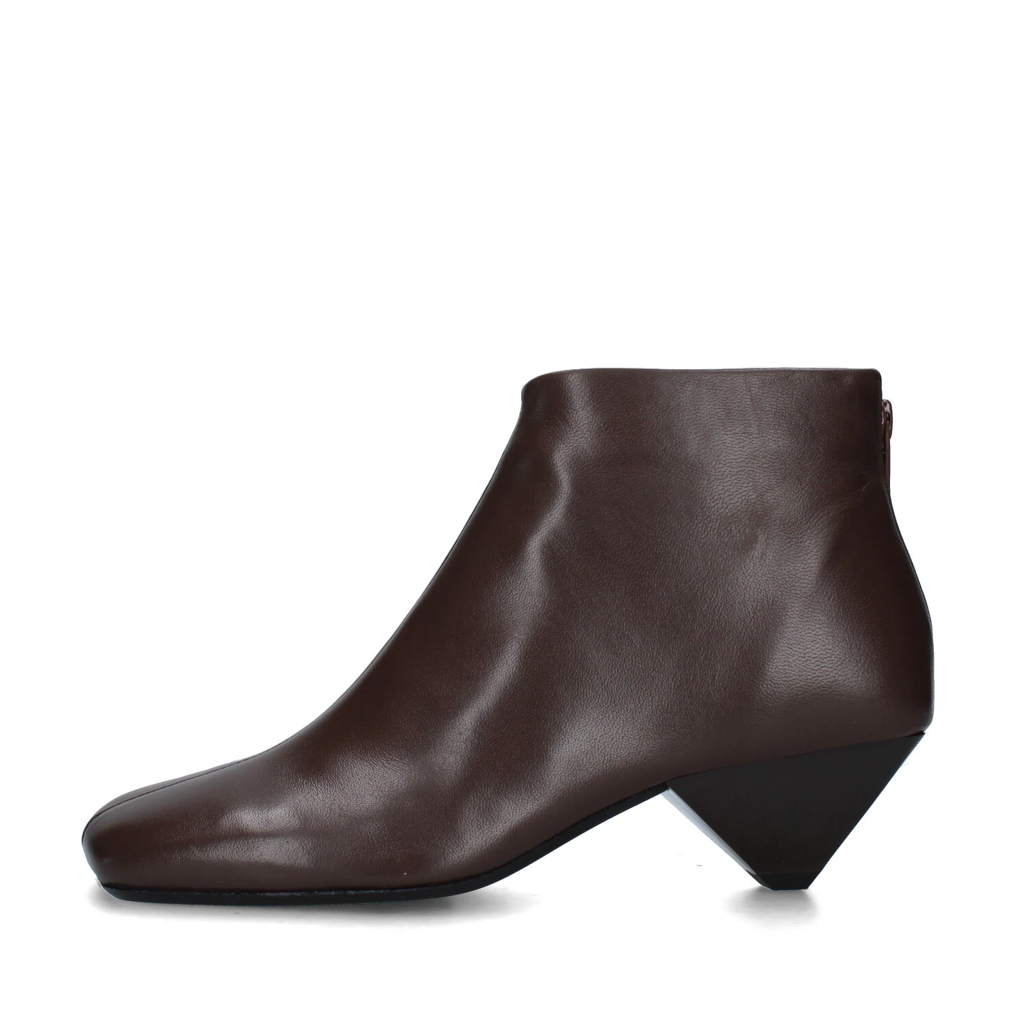 STIVALETTI TACCO ALTO 40155 DONNA MARRONE