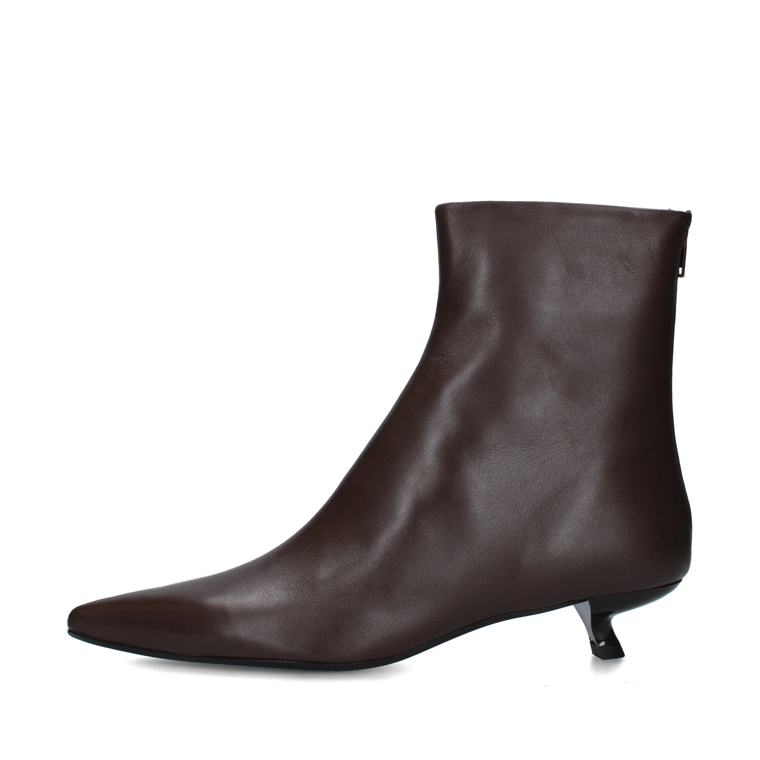 STIVALETTI TACCO BASSO 40026 DONNA MARRONE