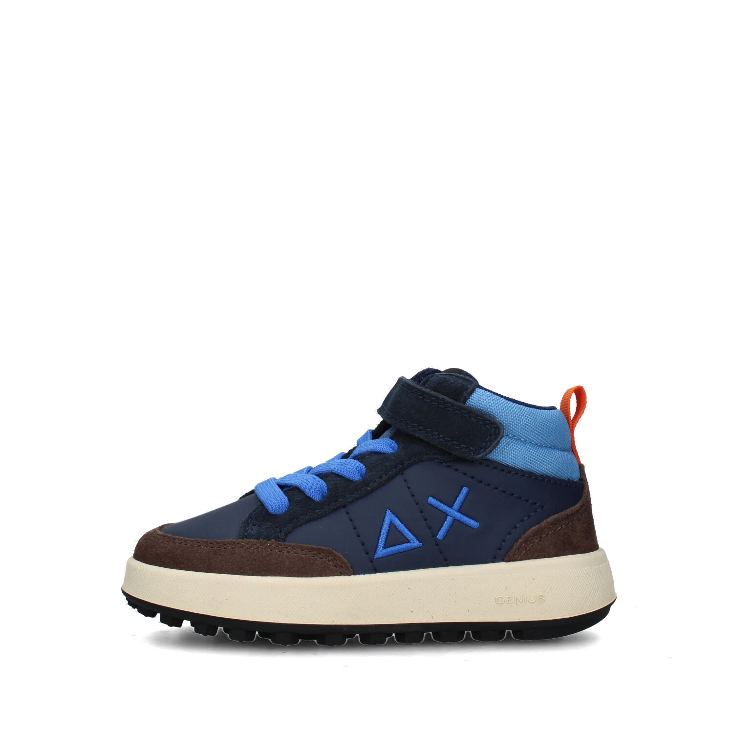 SNEAKERS BASSE GENIUS MID  Z45335B BAMBINO BLU NAVY