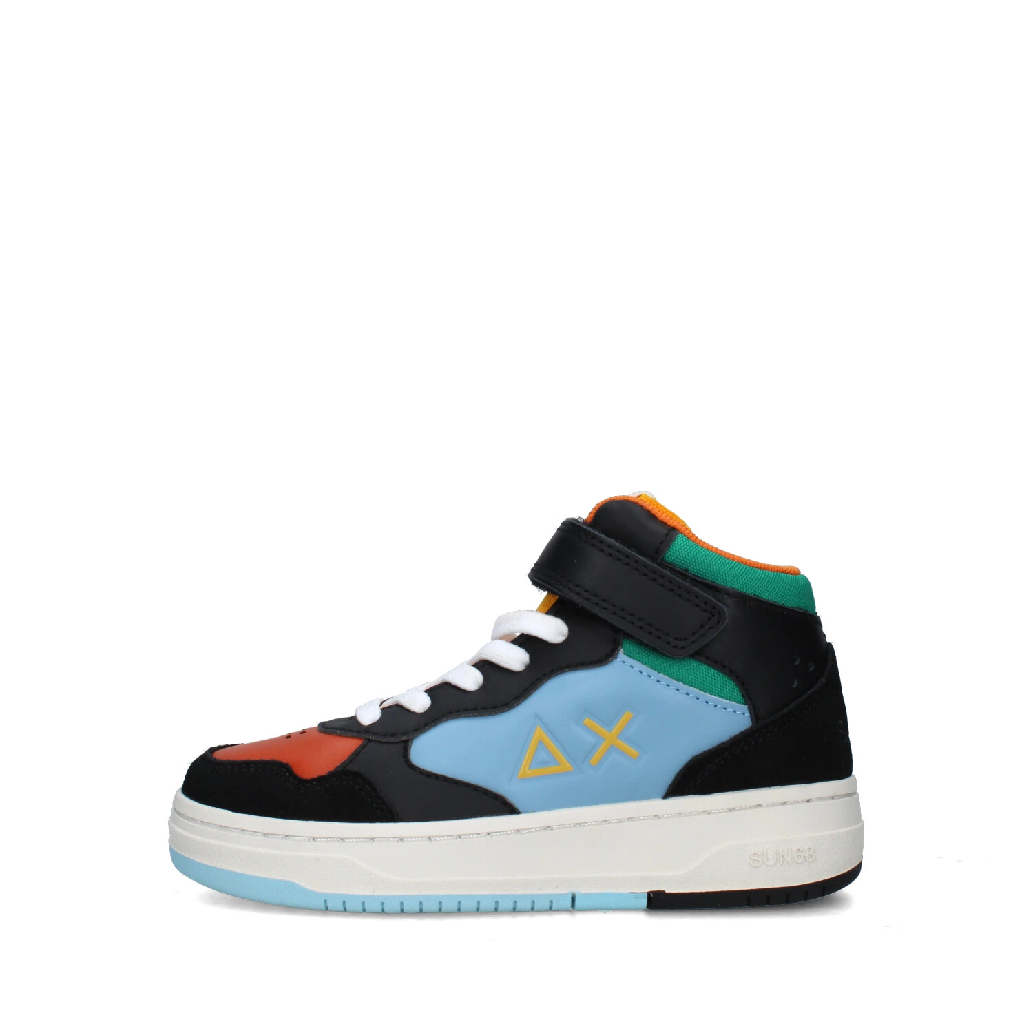 SNEAKERS BASSE BIG BASKET EVO  Z45350K BAMBINO AZZURRO