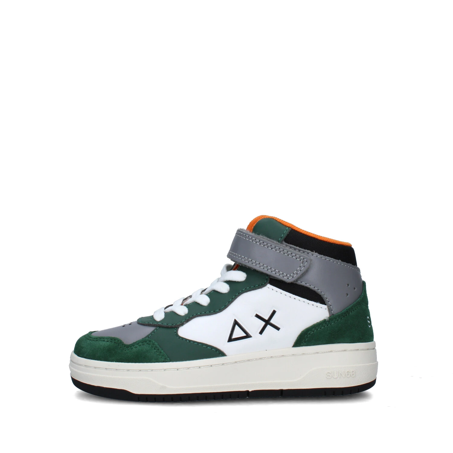 SNEAKERS BASSE BIG BASKET EVO  Z45350K BAMBINO VERDE