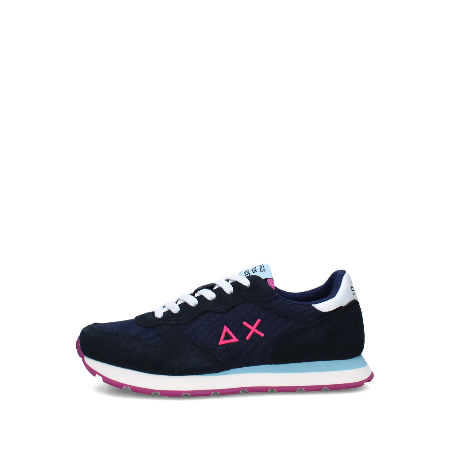 SNEAKERS BASSE ALLY SOLID  Z45401T BAMBINA BLU NAVY