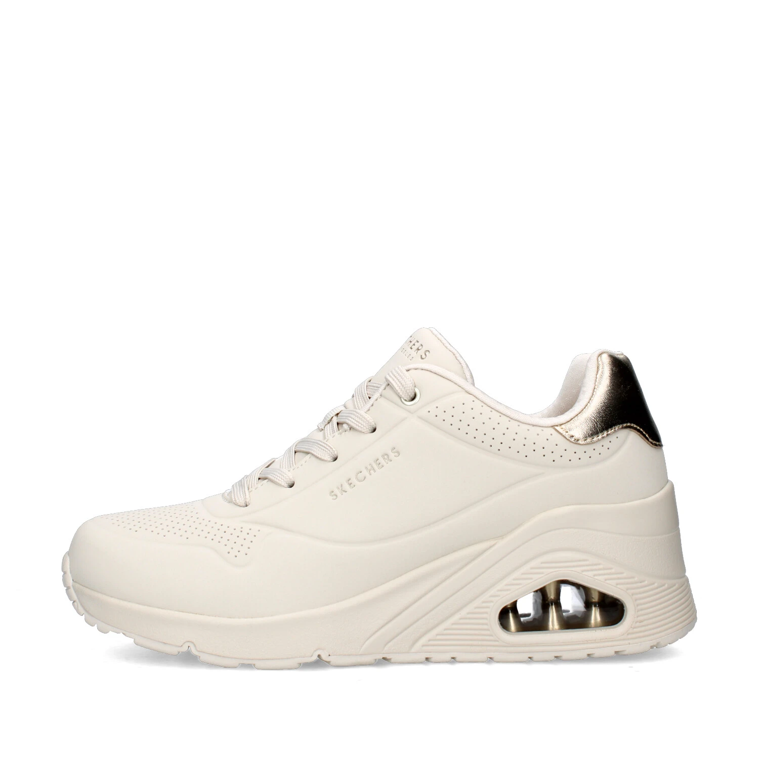 SNEAKERS BASSE UNO WEDGE - HI STEPS 177520 DONNA BIANCO