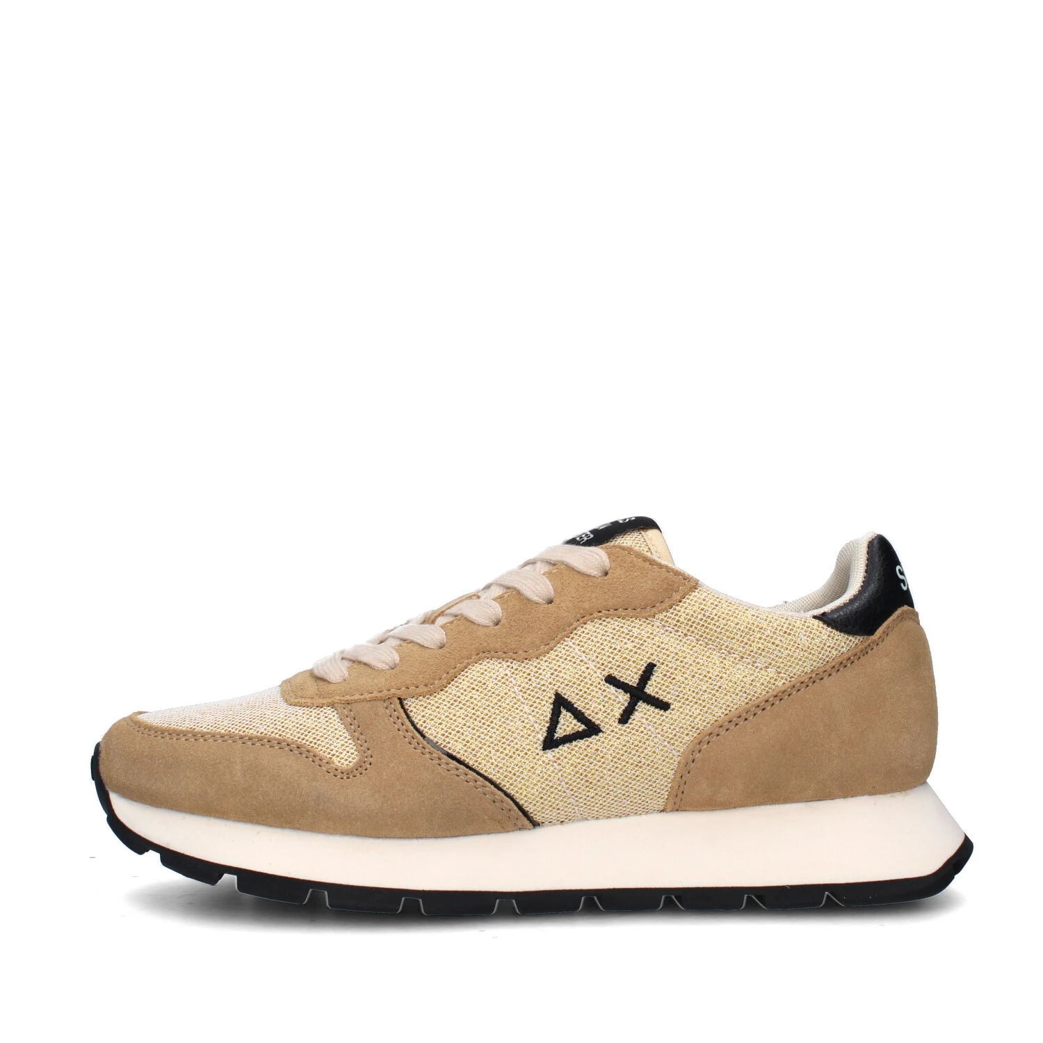 SNEAKERS BASSE ALLY GLITTER TEXTILE Z45204 DONNA ORO