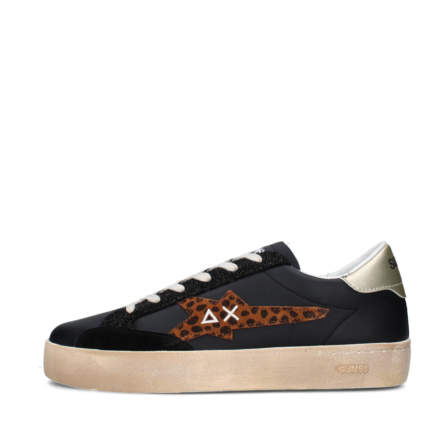 SNEAKERS BASSE KATY LEATHER Z45232 DONNA NERO