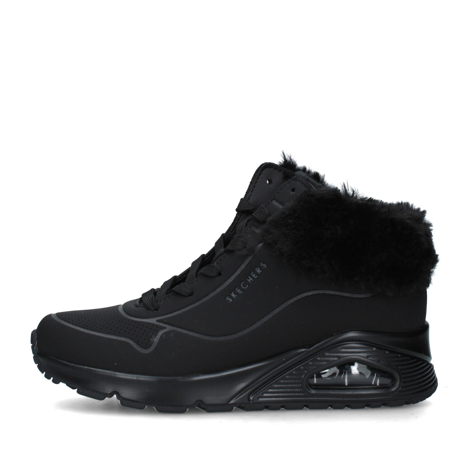 STIVALETTI TACCO BASSO 310539L BAMBINA NERO