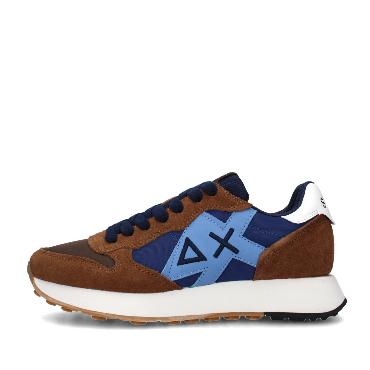 SNEAKERS BASSE JAKI BICOLOR Z45114 UOMO MARRONE