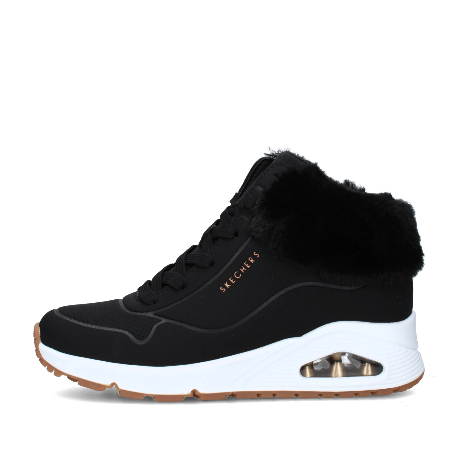 STIVALETTI TACCO BASSO 310539L BAMBINA NERO