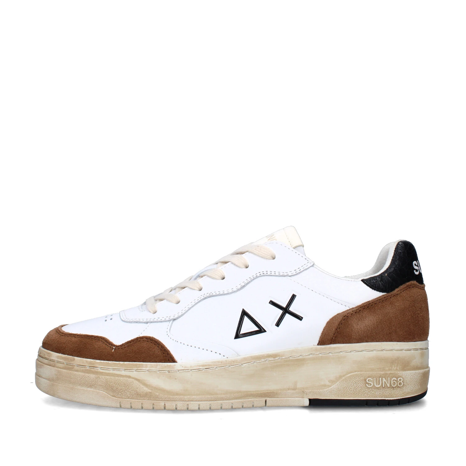 SNEAKERS BASSE BIG BASKET Z45148 UOMO MARRONE