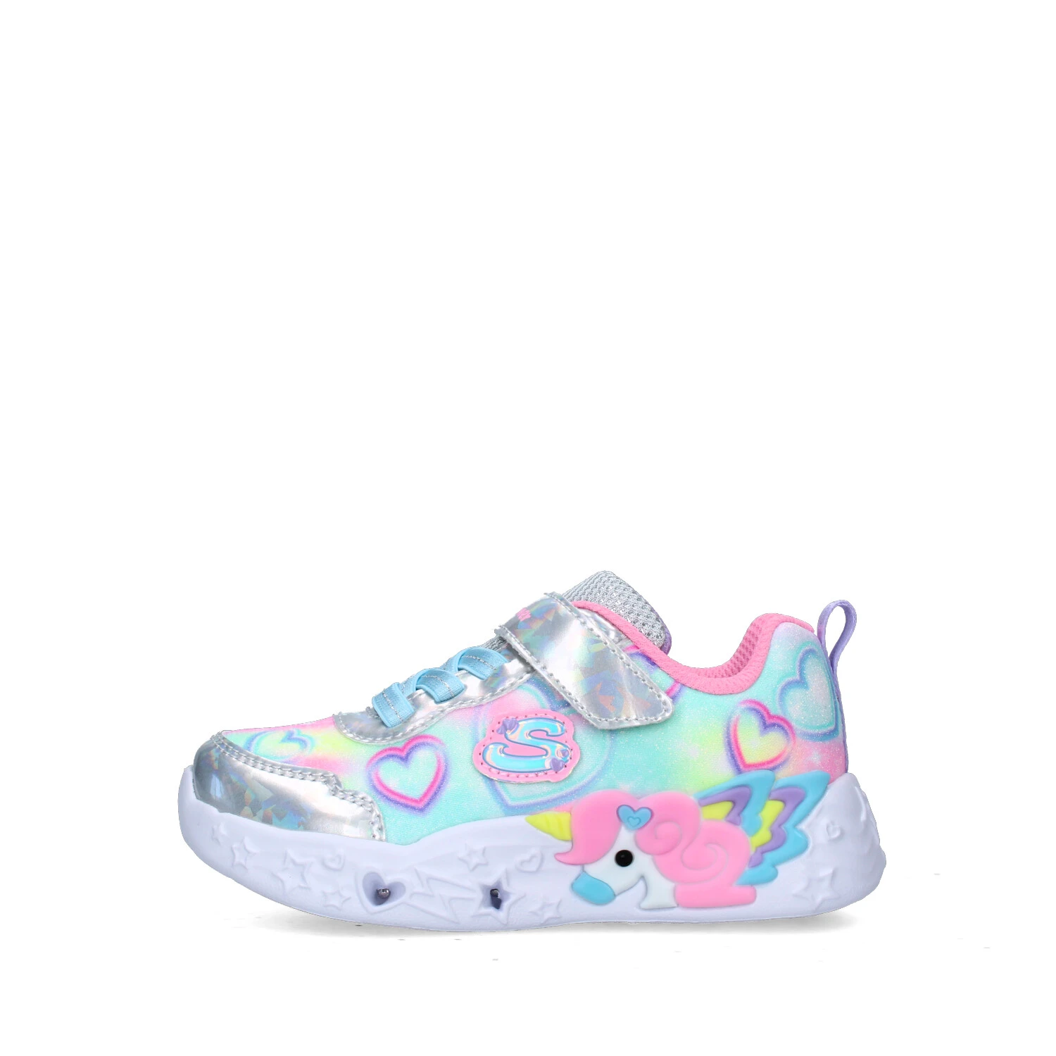 SNEAKERS BASSE 303064N BAMBINA ARGENTO