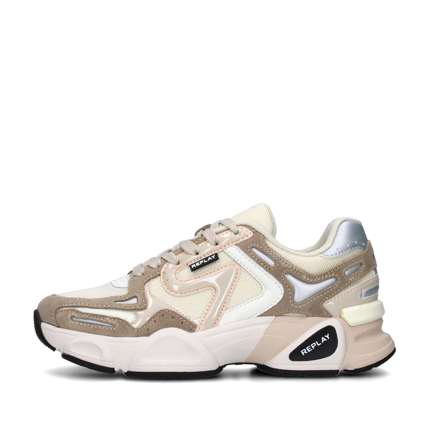 SNEAKERS BASSE RS9N0012T DONNA BEIGE