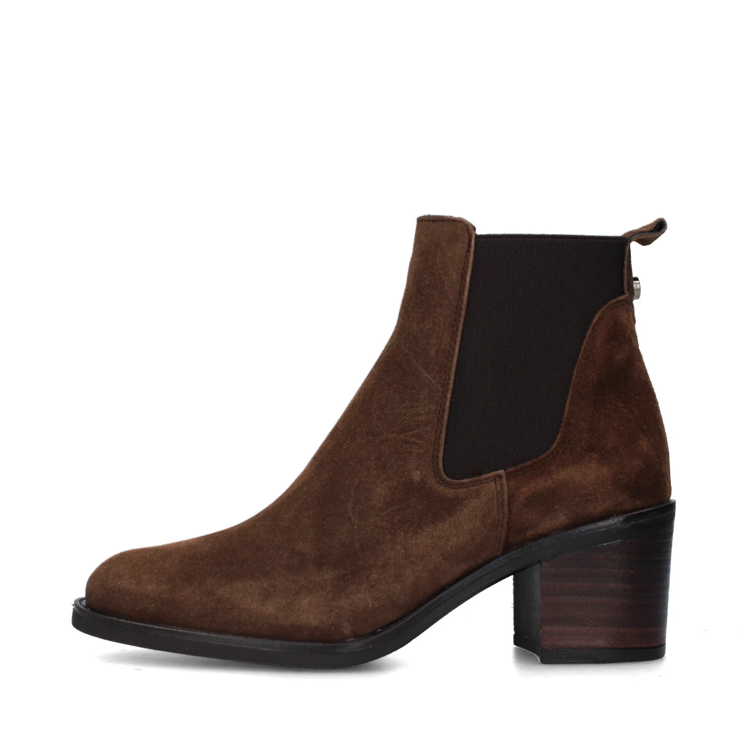 STIVALETTI TACCO ALTO 2202 DONNA MARRONE CHIARO