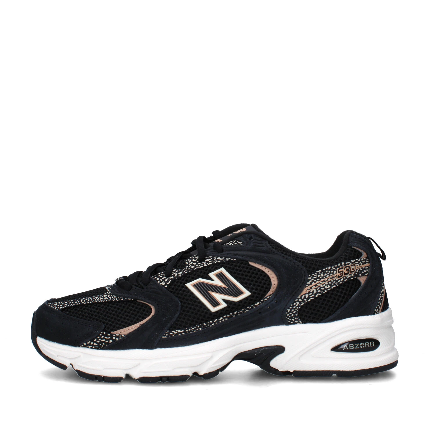 SNEAKERS BASSE U530CRB UNISEX ADULTO NERO