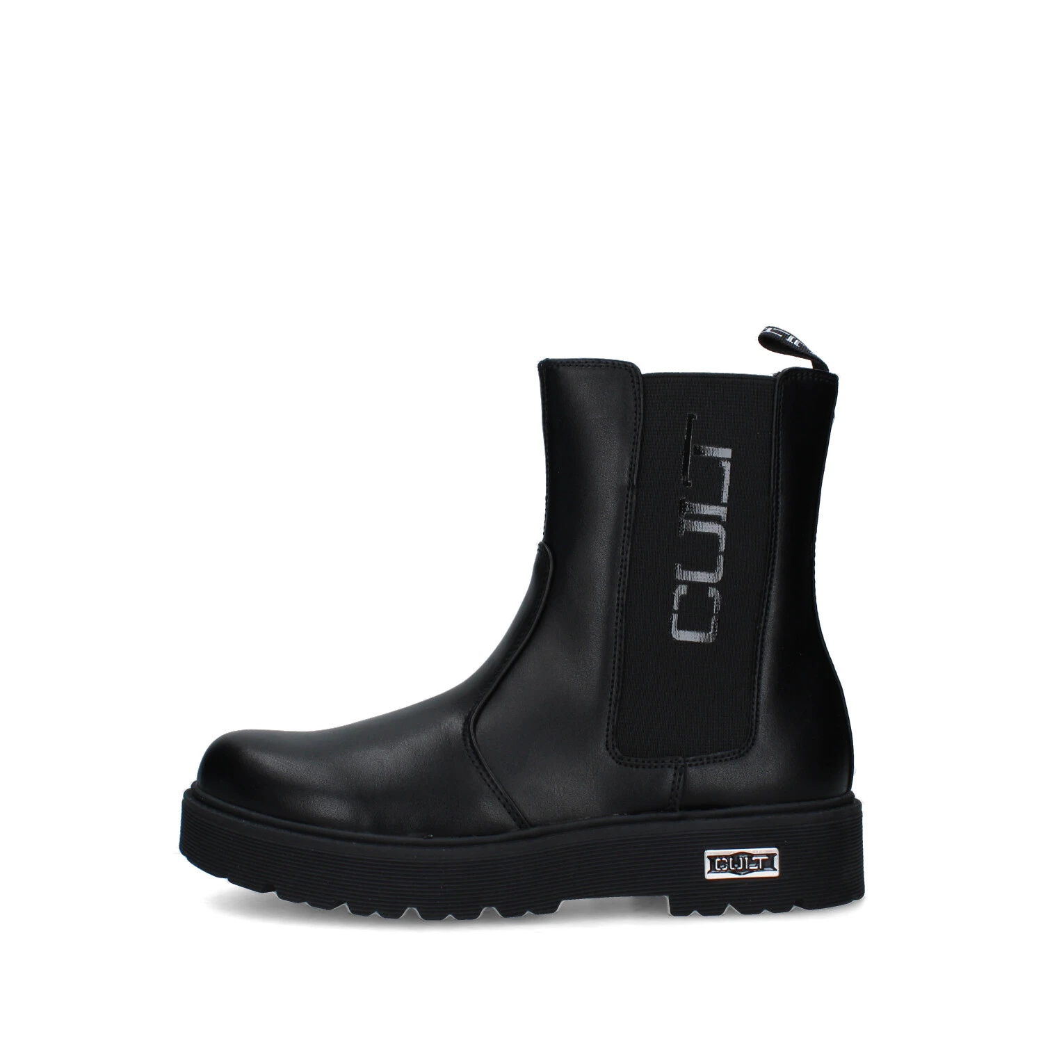 STIVALETTI TACCO BASSO T-383 BAMBINA NERO