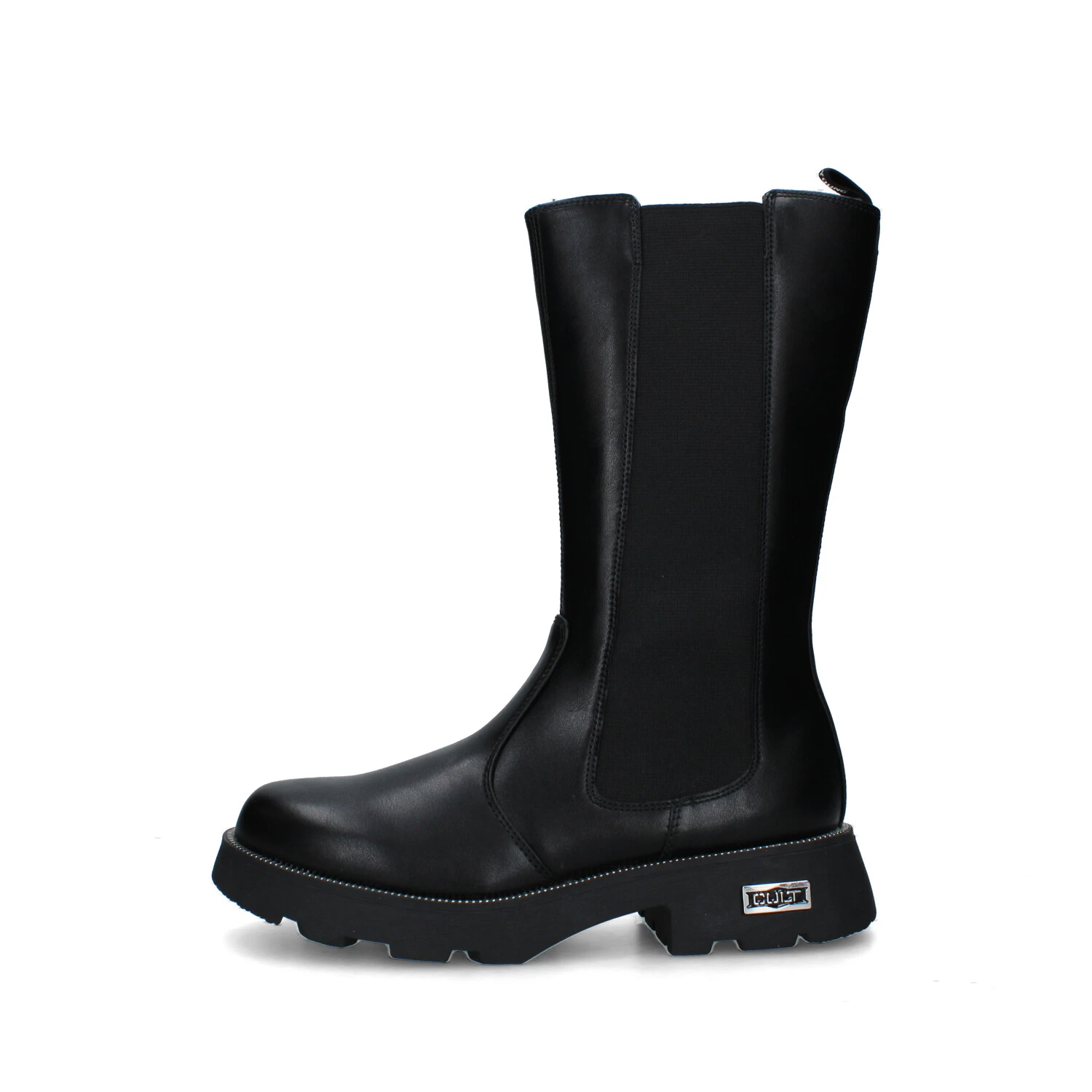 STIVALI TACCO BASSO T-361-W DONNA NERO