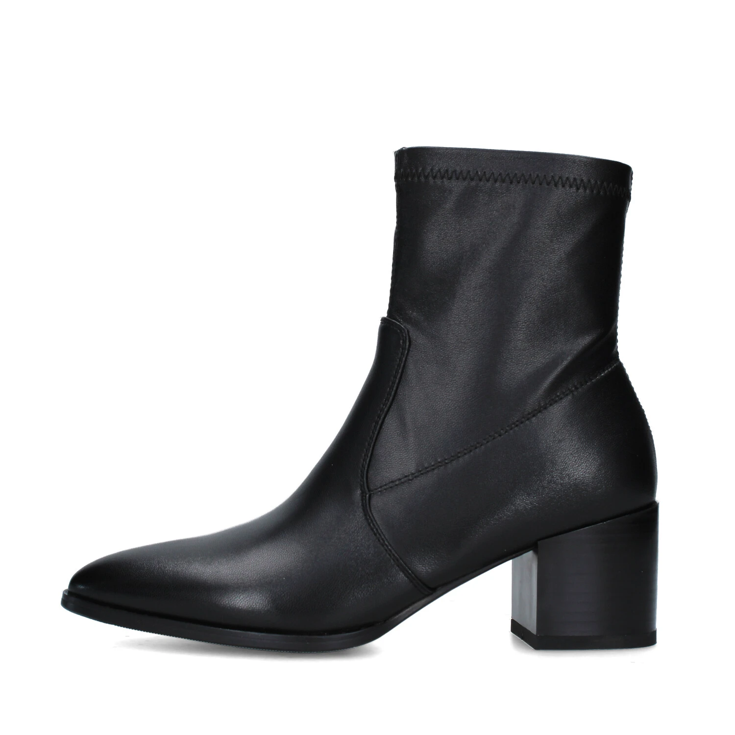 STIVALETTI TACCO ALTO 617.02.25P DONNA NERO
