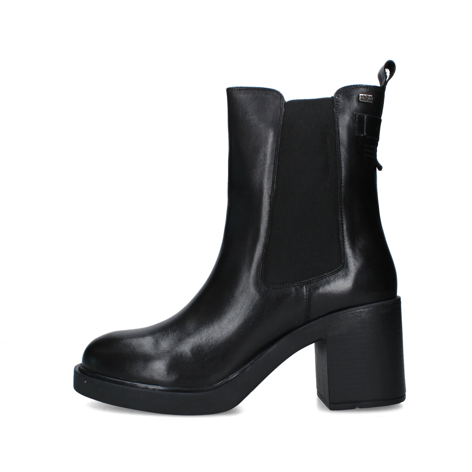 STIVALETTI TACCO ALTO 48530 DONNA NERO