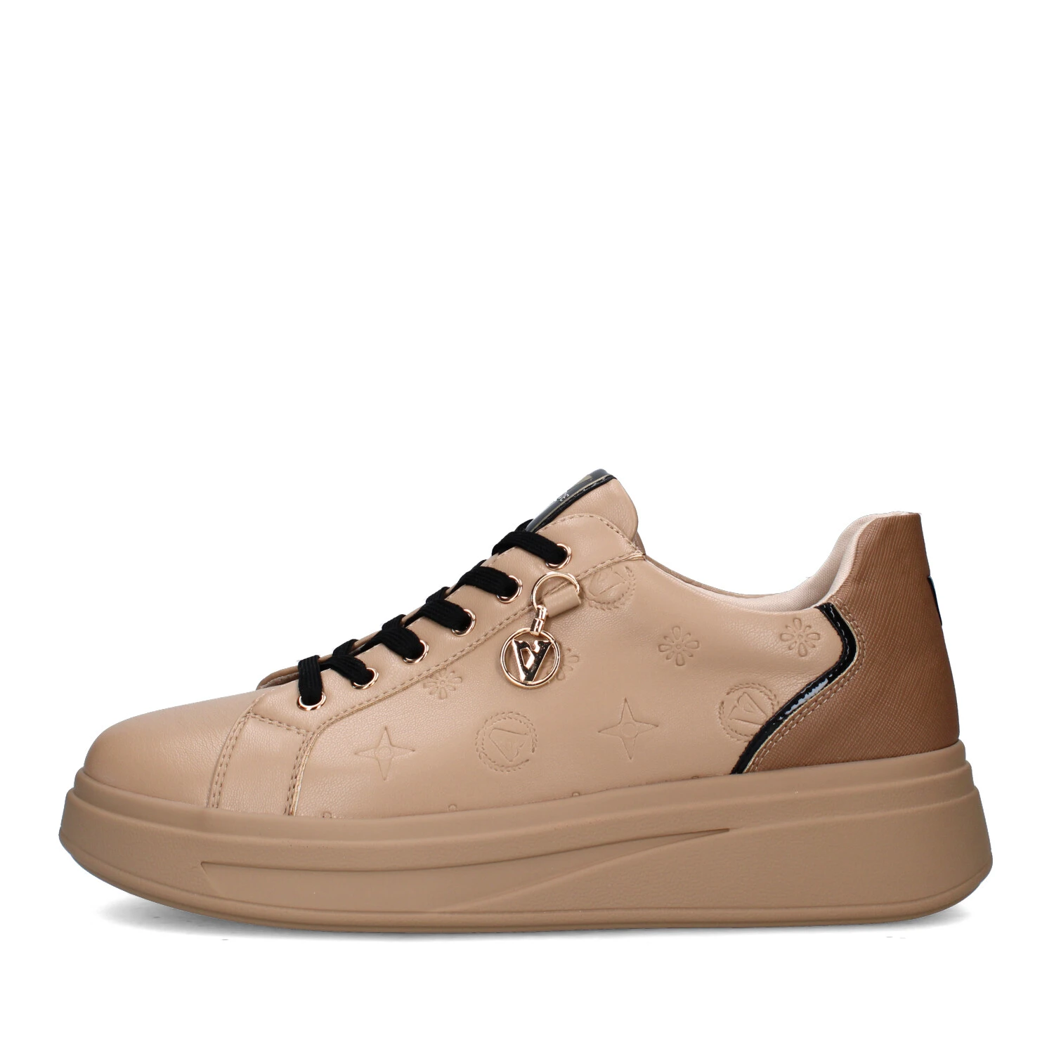 SNEAKERS BASSE 35501 DONNA BEIGE