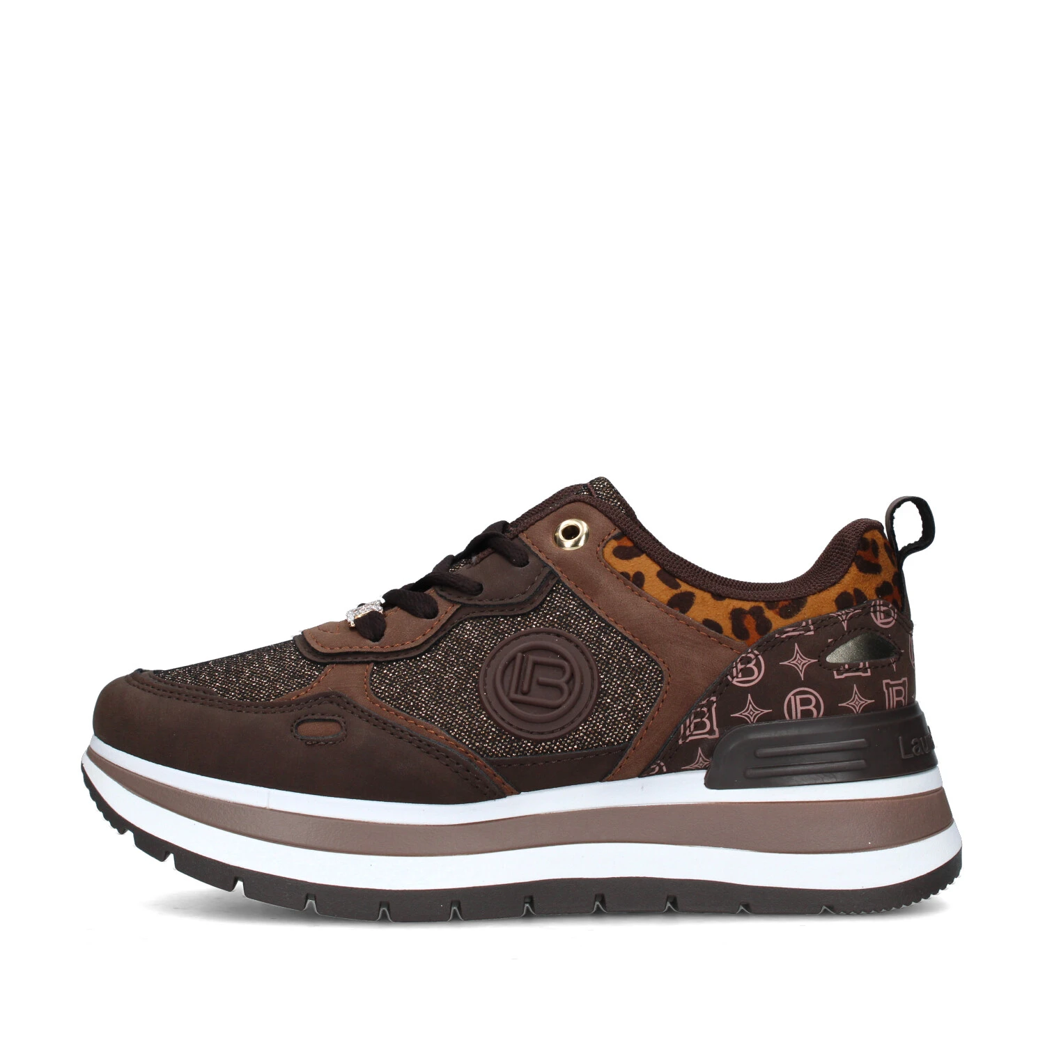 SNEAKERS BASSE 9238 DONNA MARRONE