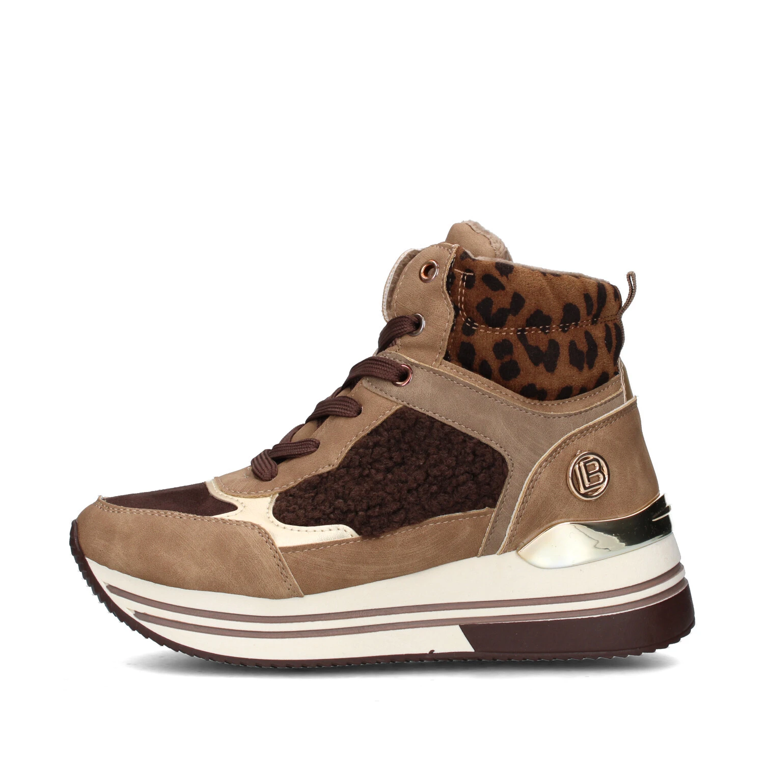 SNEAKERS BASSE 9256 DONNA MARRONE