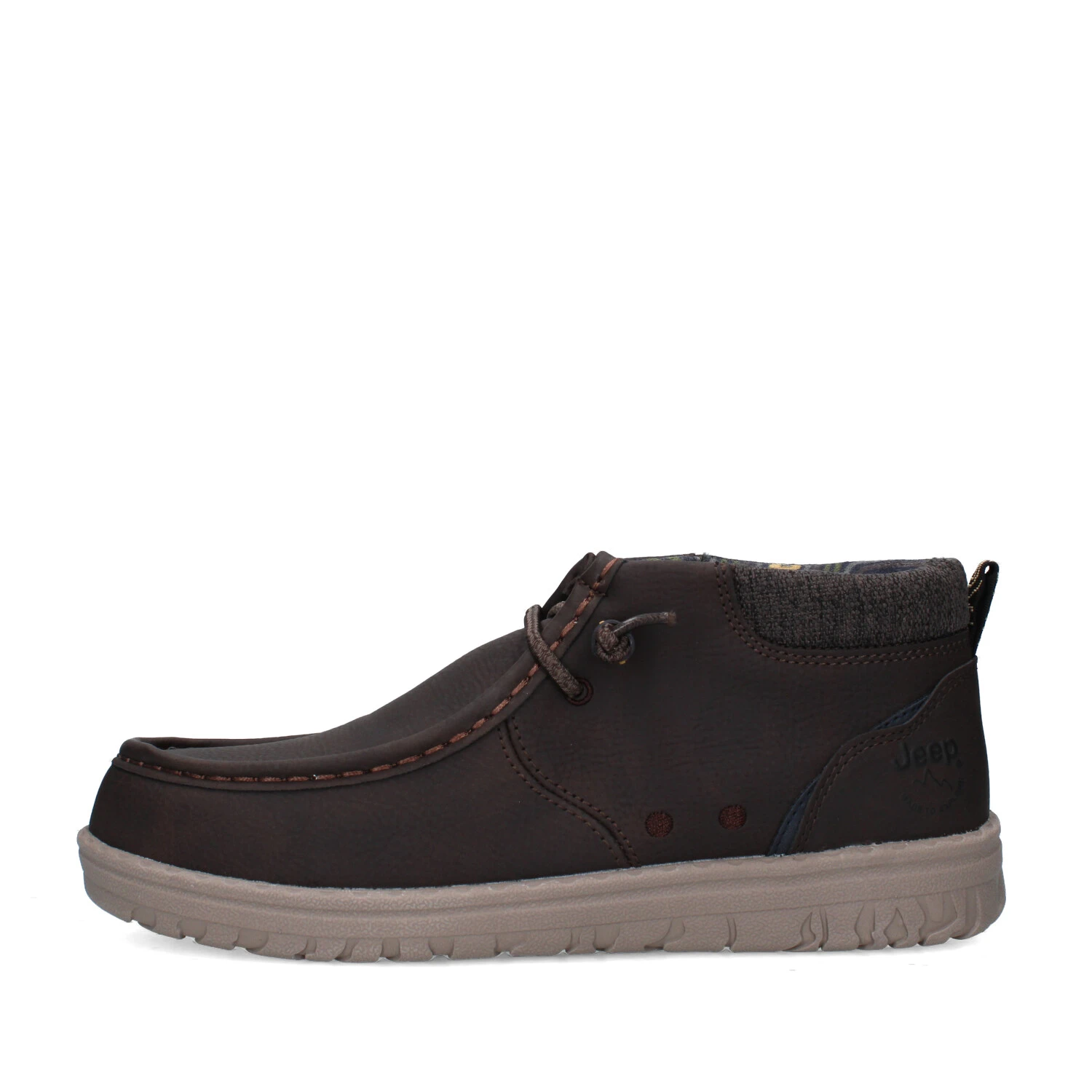 STRINGATE POLACCHINE SAMOA WALLABEE JM52112A UOMO MARRONE