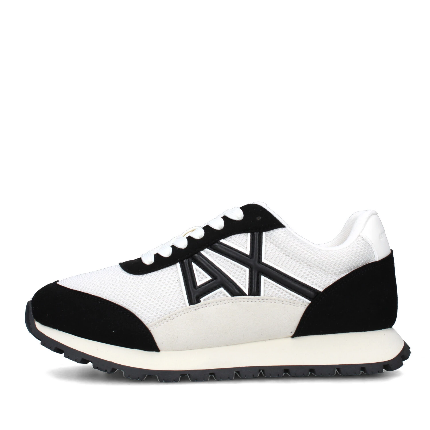 SNEAKERS BASSE XDX193XV942 DONNA BIANCO NERO