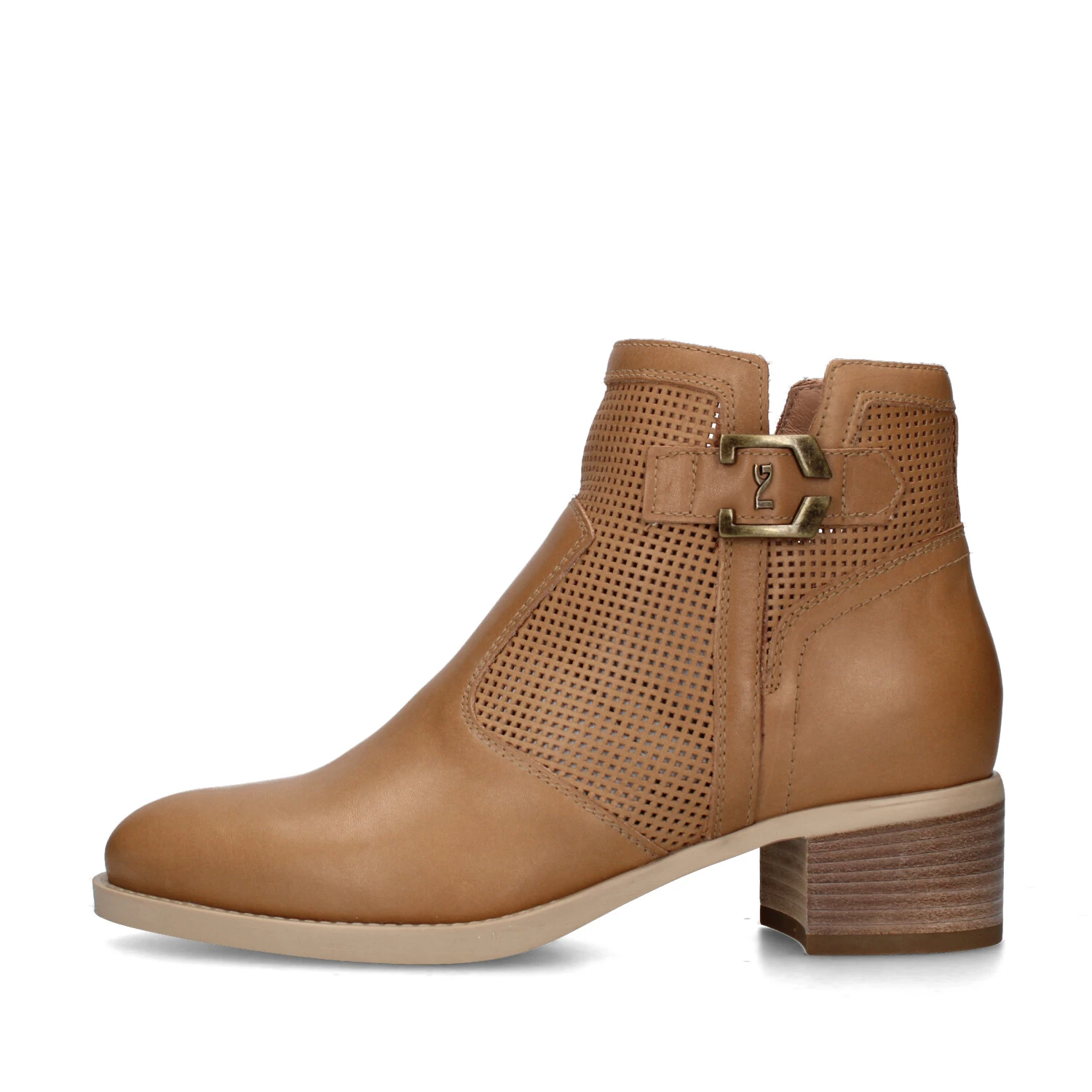 STIVALETTI TACCO ALTO E409710D DONNA CUOIO