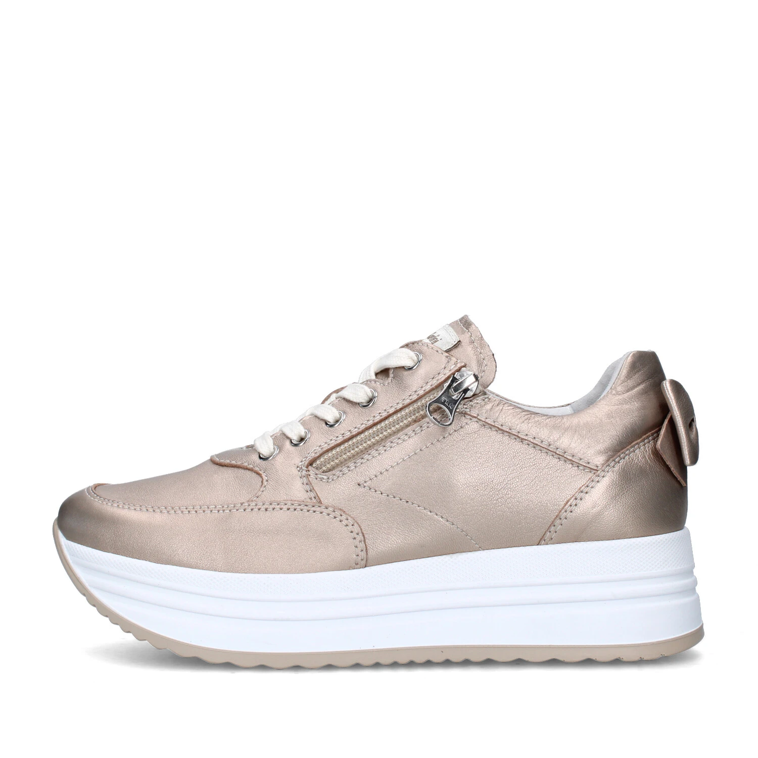 SNEAKERS PLATFORM E409810D DONNA ARGENTO