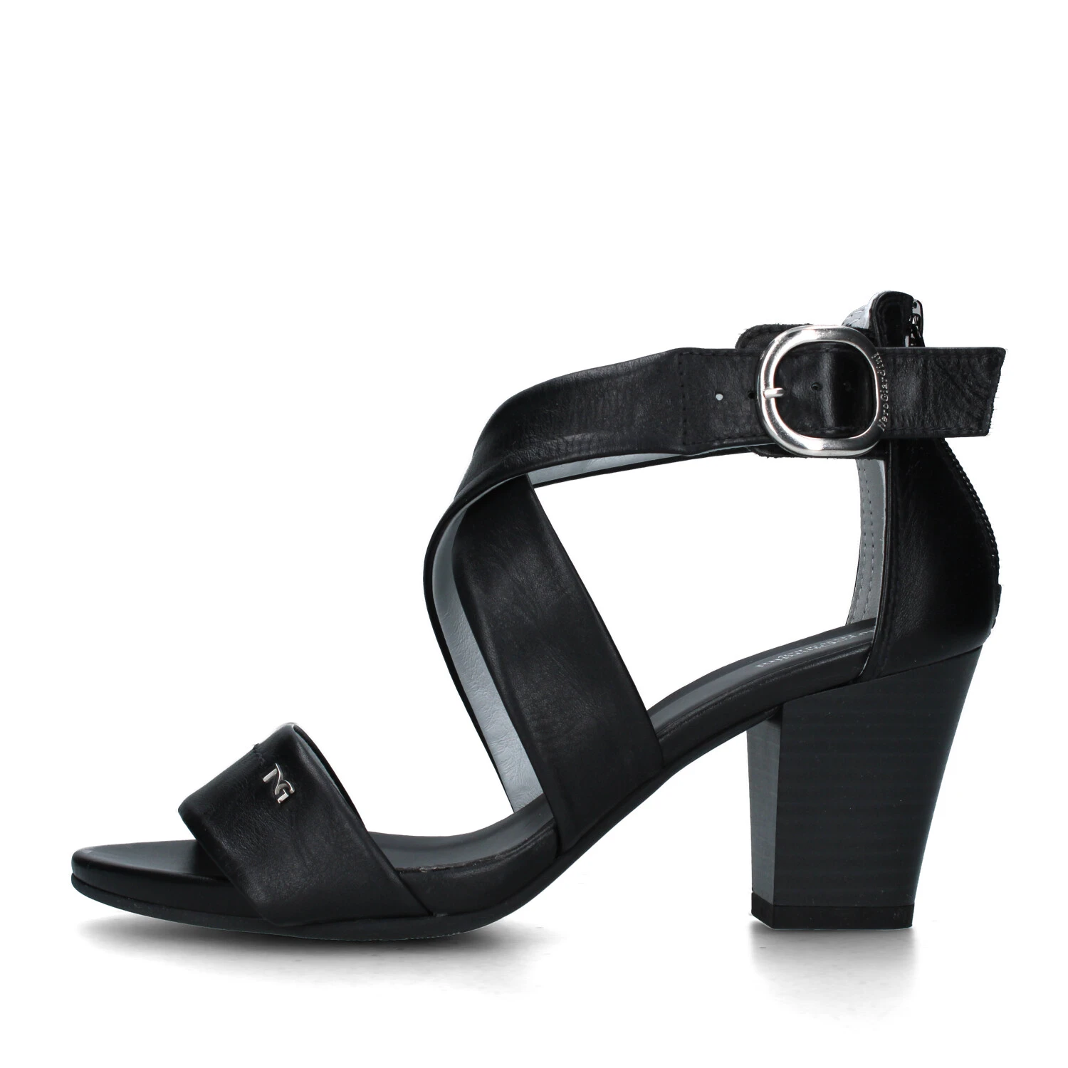 SANDALI TACCO ALTO E410380D DONNA NERO