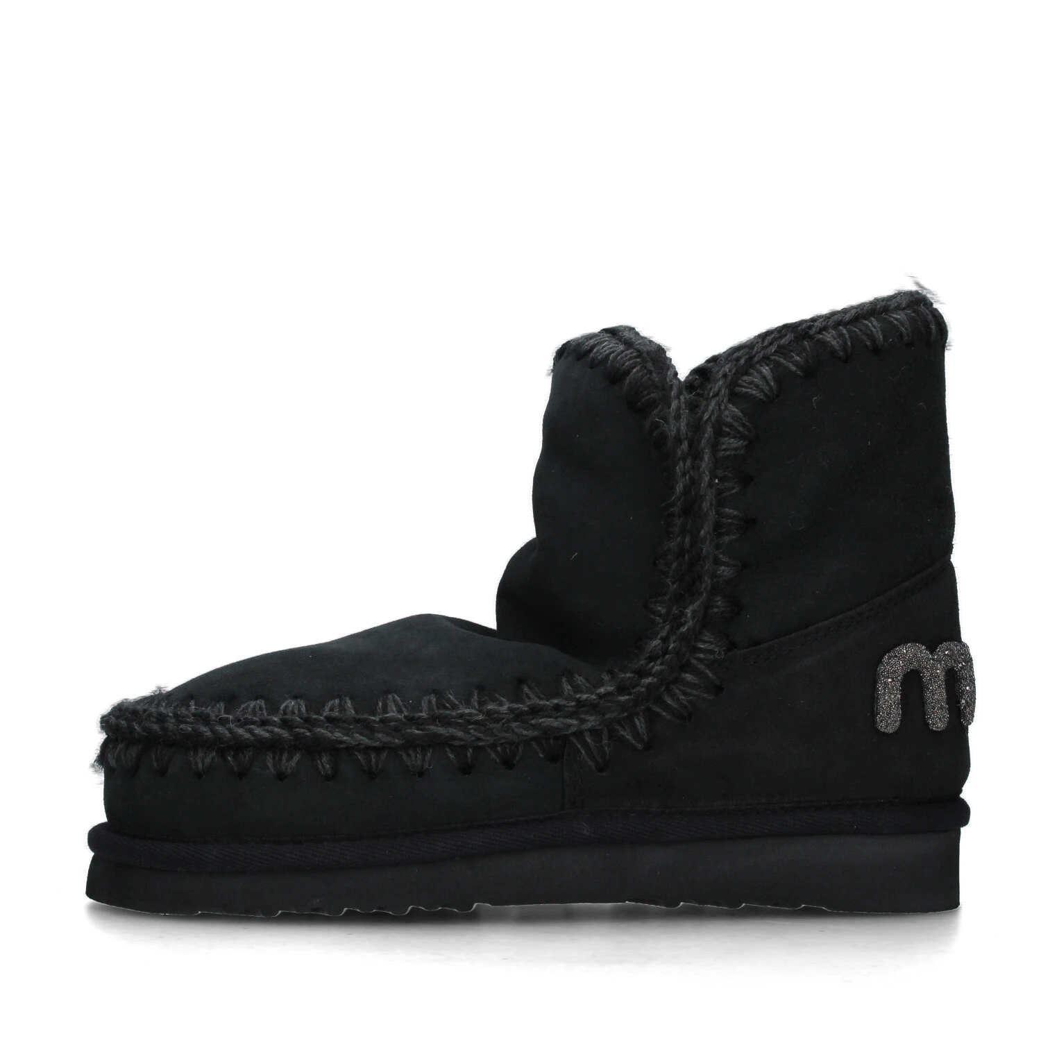 STIVALETTI TACCO BASSO FW101050A DONNA NERO