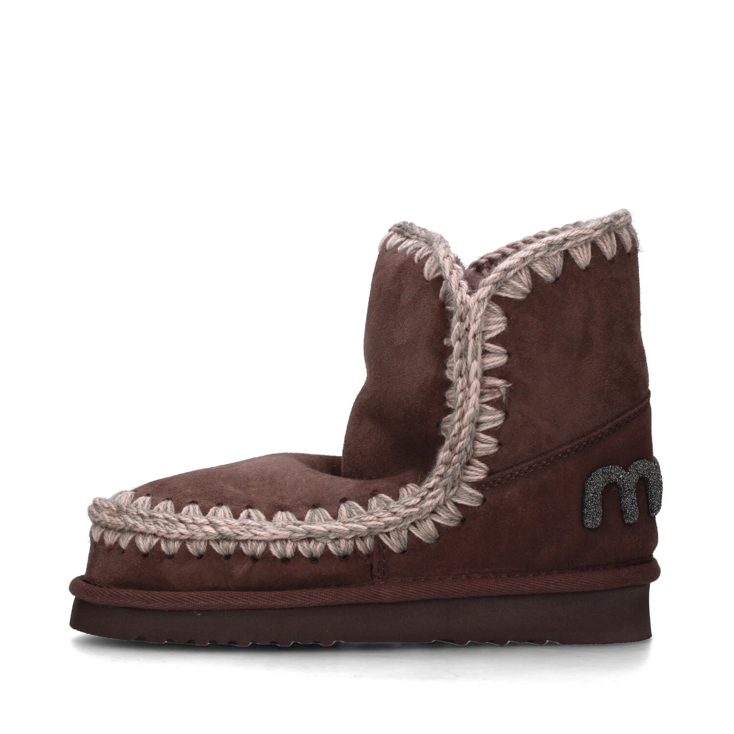 STIVALETTI TACCO BASSO FW101050A DONNA MARRONE