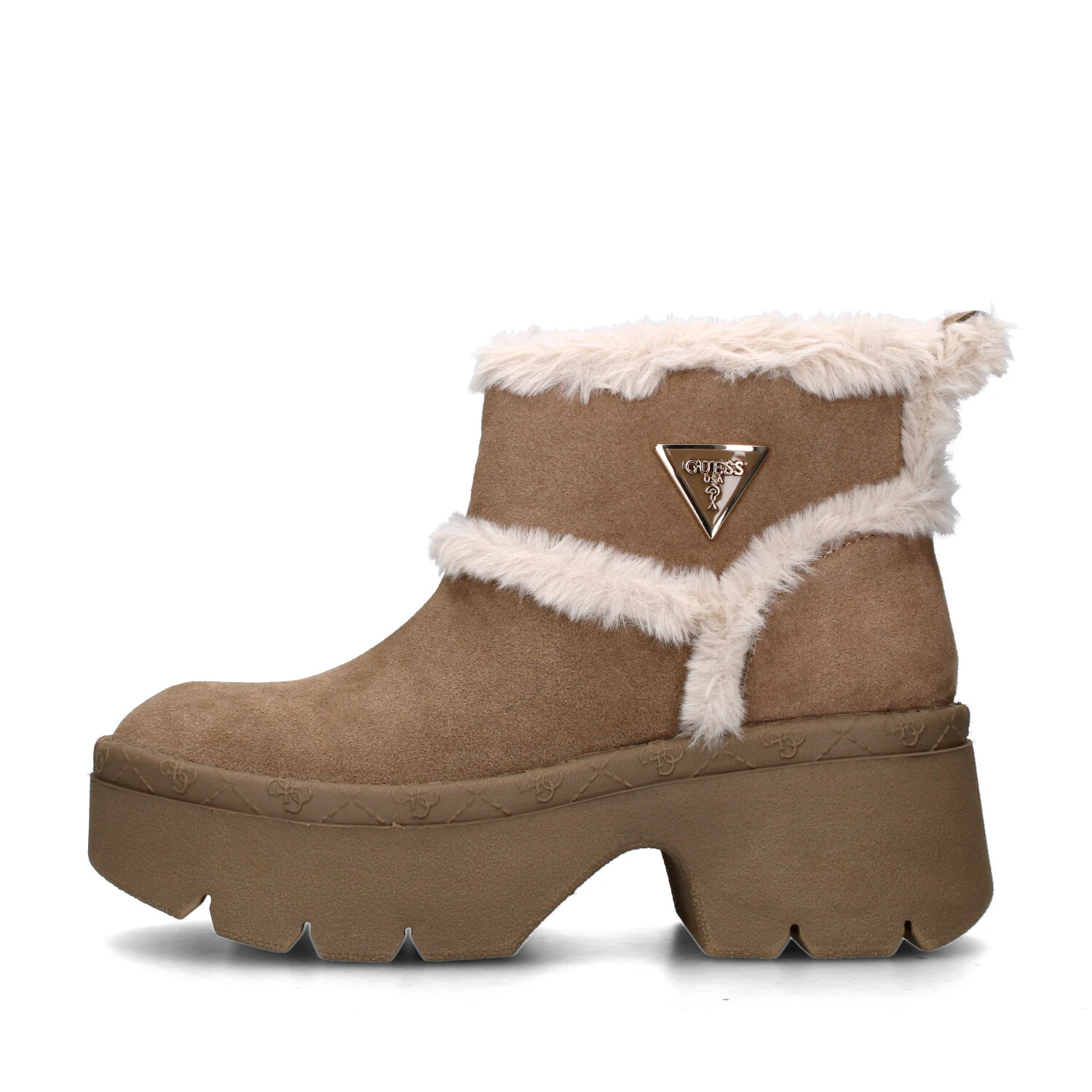 STIVALETTI TACCO ALTO FLFBRDESU10 DONNA BEIGE