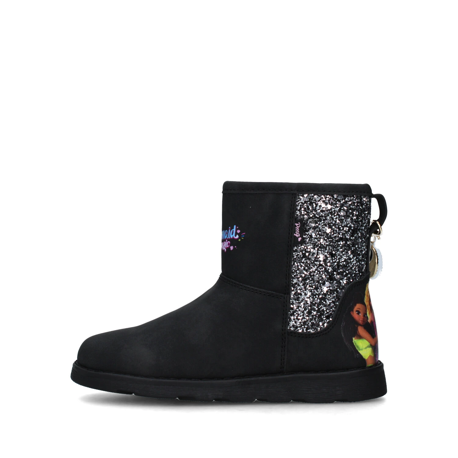 STIVALI TACCO BASSO 8988011 BAMBINA NERO