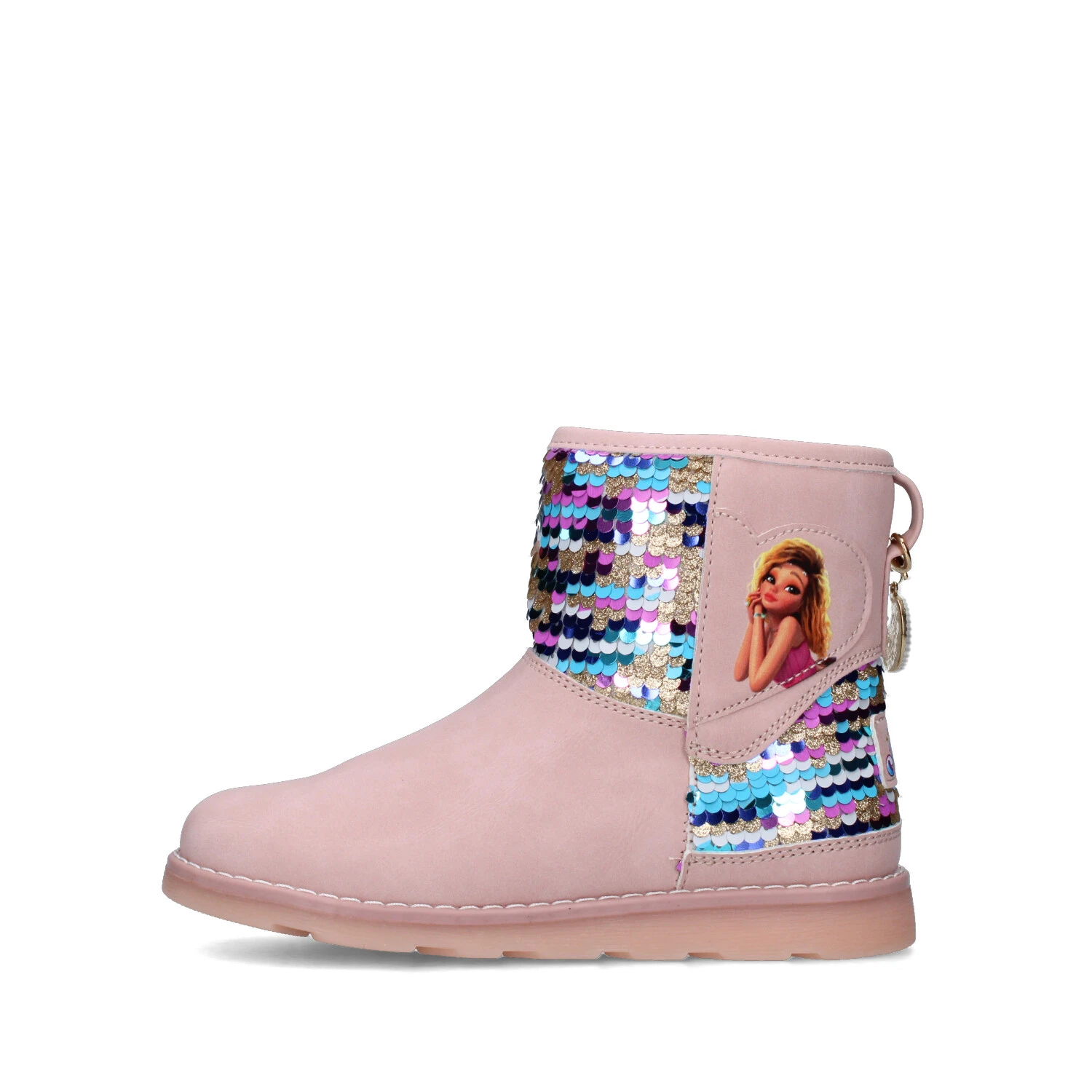 STIVALI TACCO BASSO 8988100 BAMBINA ROSA