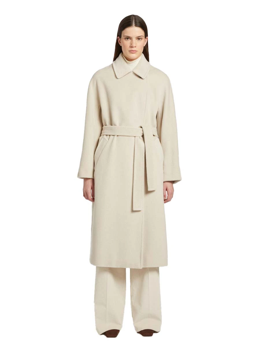CAPPOTTO LUNGO CON TASCHE DIAGONALI DONNA GRIGIO