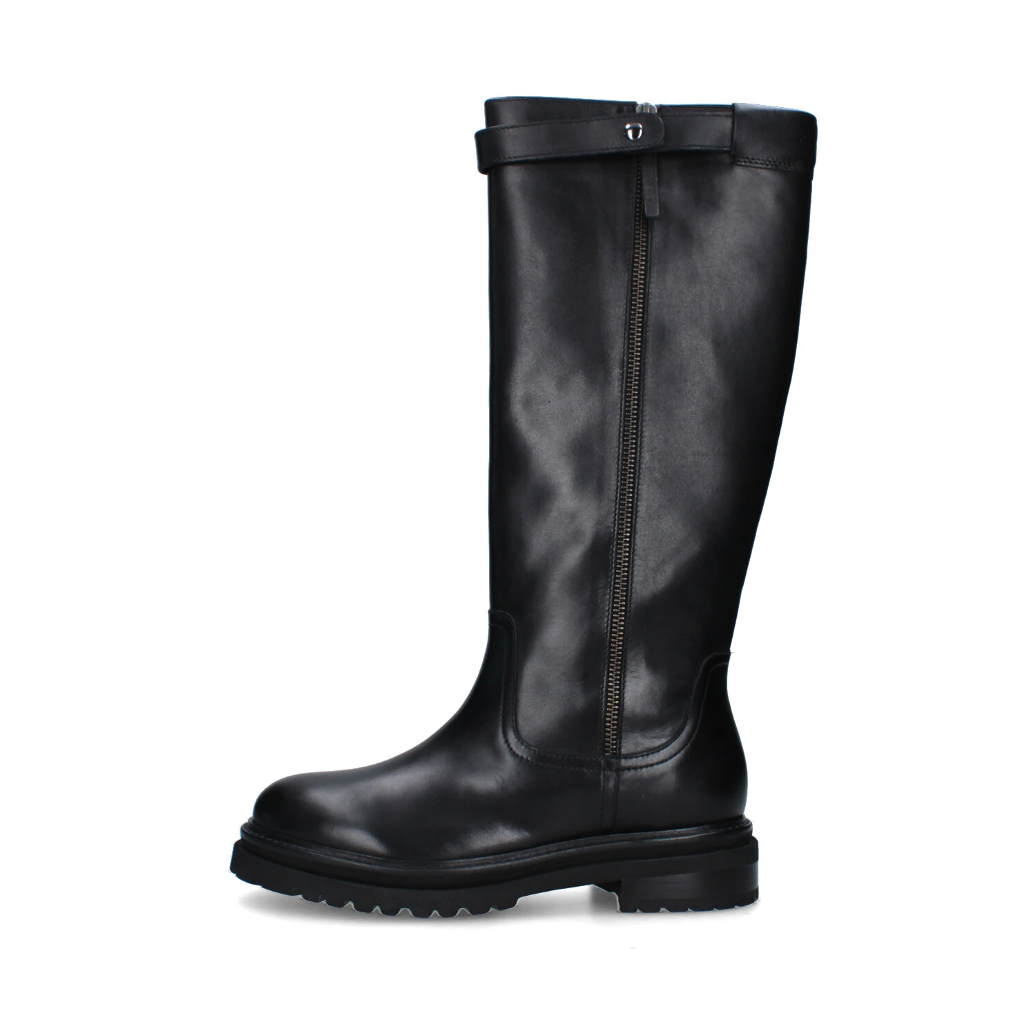 STIVALI TACCO BASSO J-473 DONNA NERO