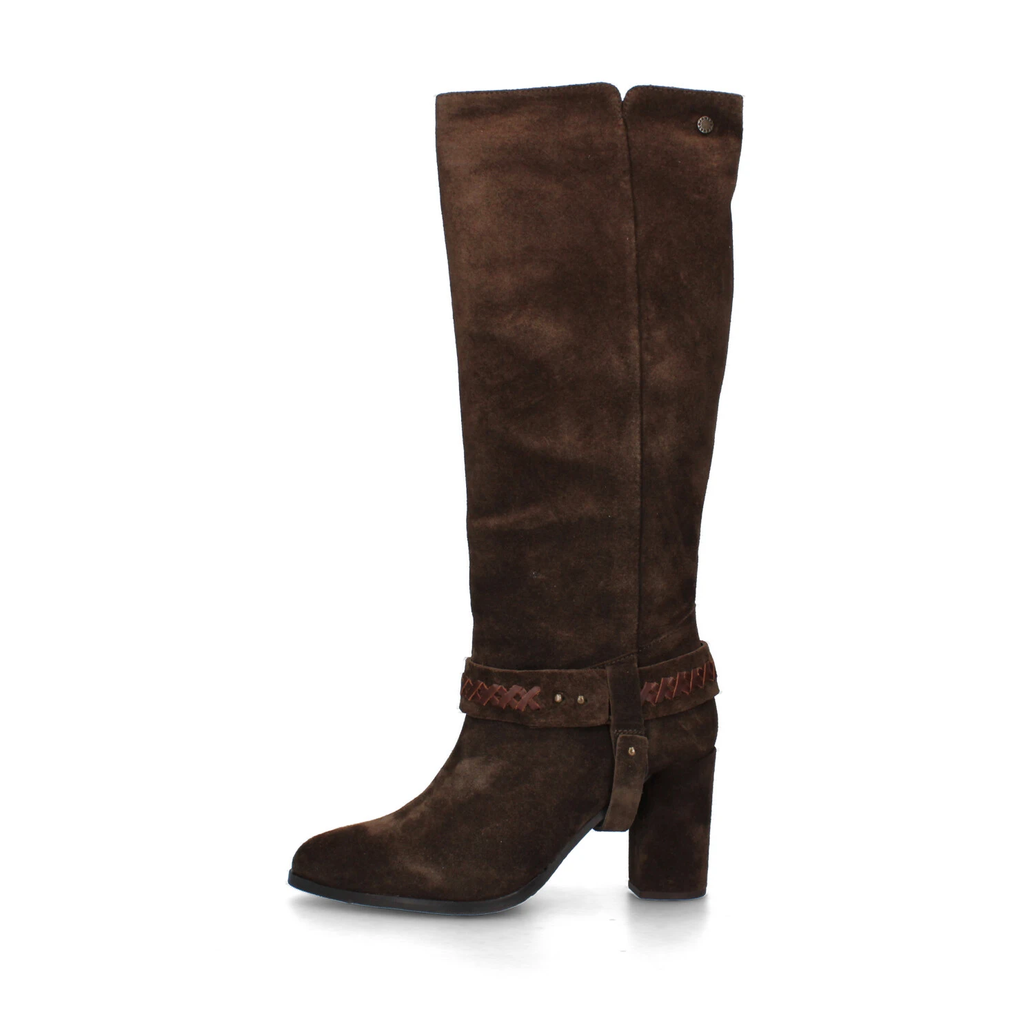 STIVALI TACCO ALTO J-522 DONNA MARRONE