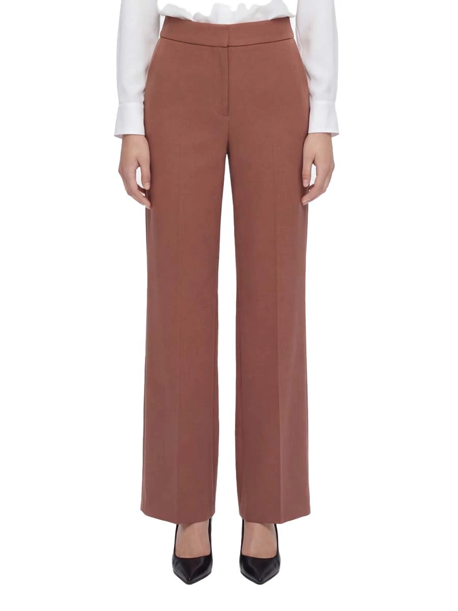 PANTALONI PALAZZO CON GANCIO A UOMO DONNA ROSA