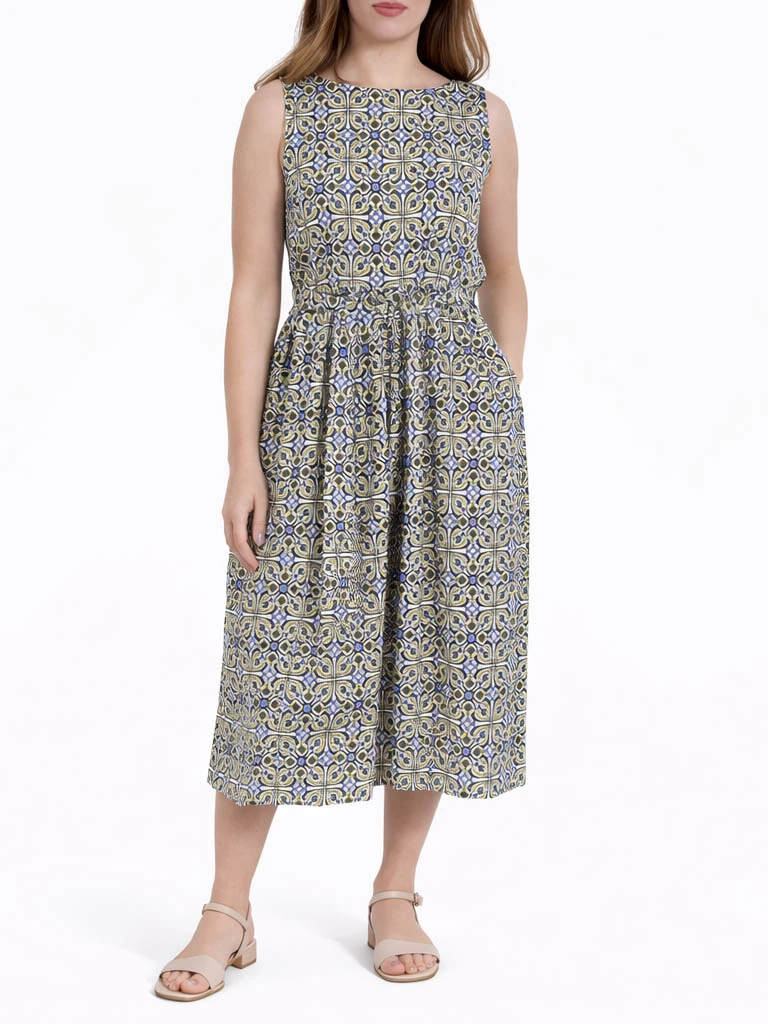 VESTITO CORTO CON CINTURA E ARRICCIO IN VITA DONNA AZZURRO