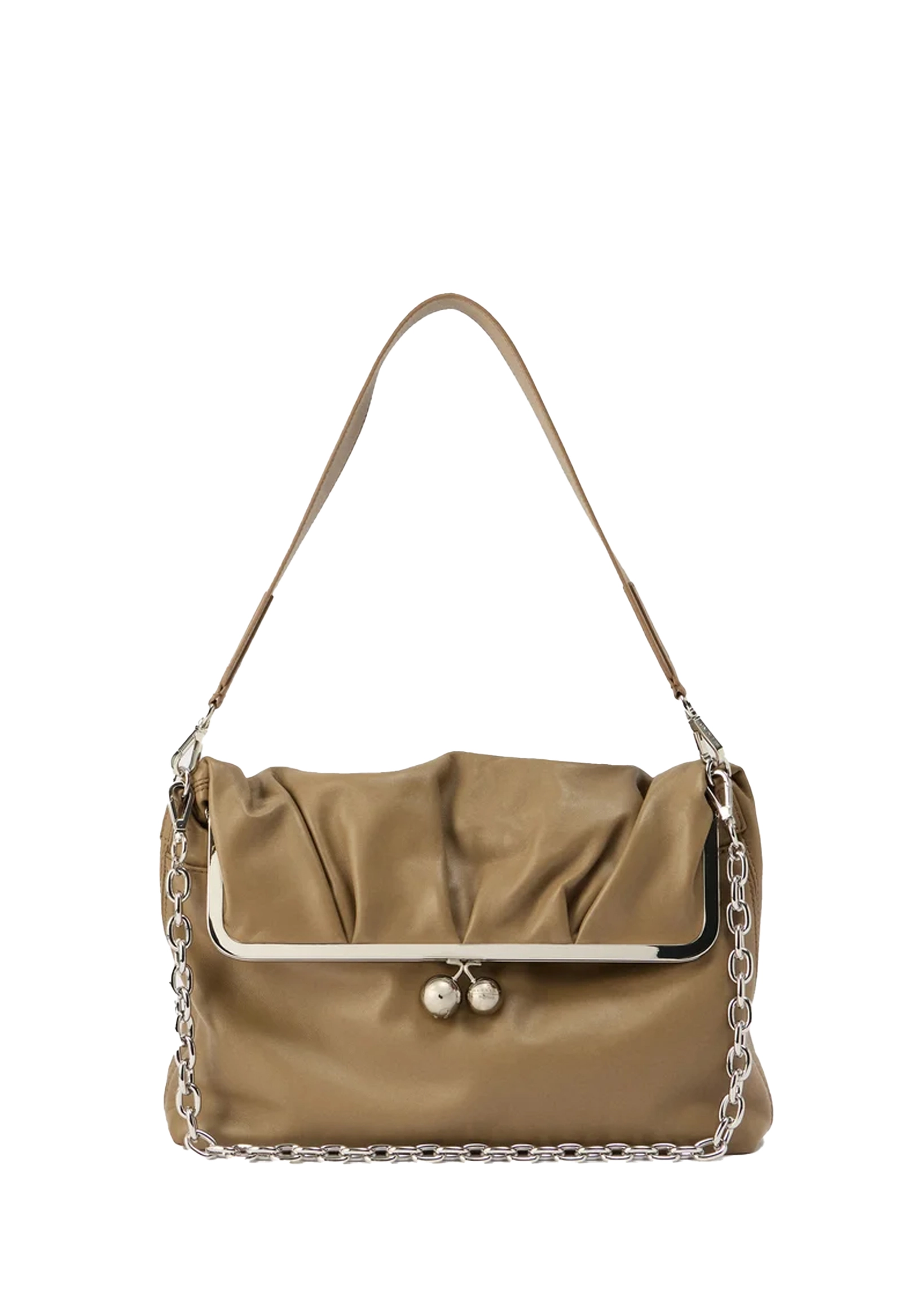BORSA A SPALLA PASTICCINO WKASLALOM DONNA MARRONE
