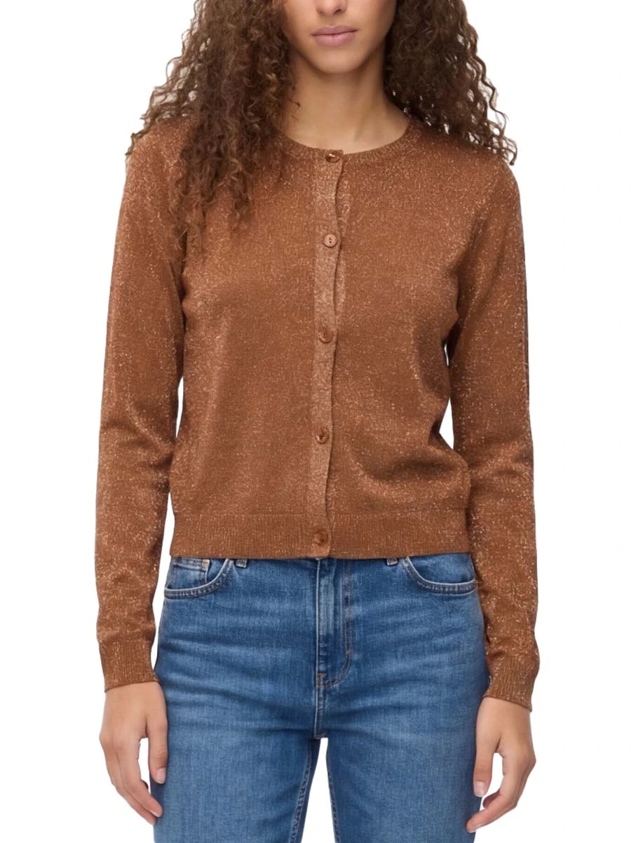 CARDIGAN CON CHIUSURA BOTTONI E PAILLETTES