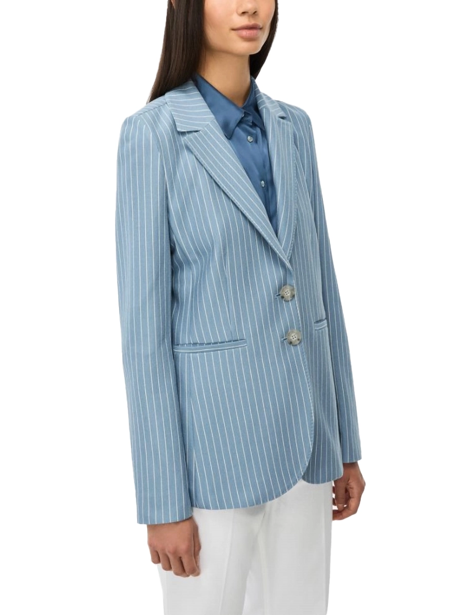 BLAZER CON DUE BOTTONI DONNA BLU