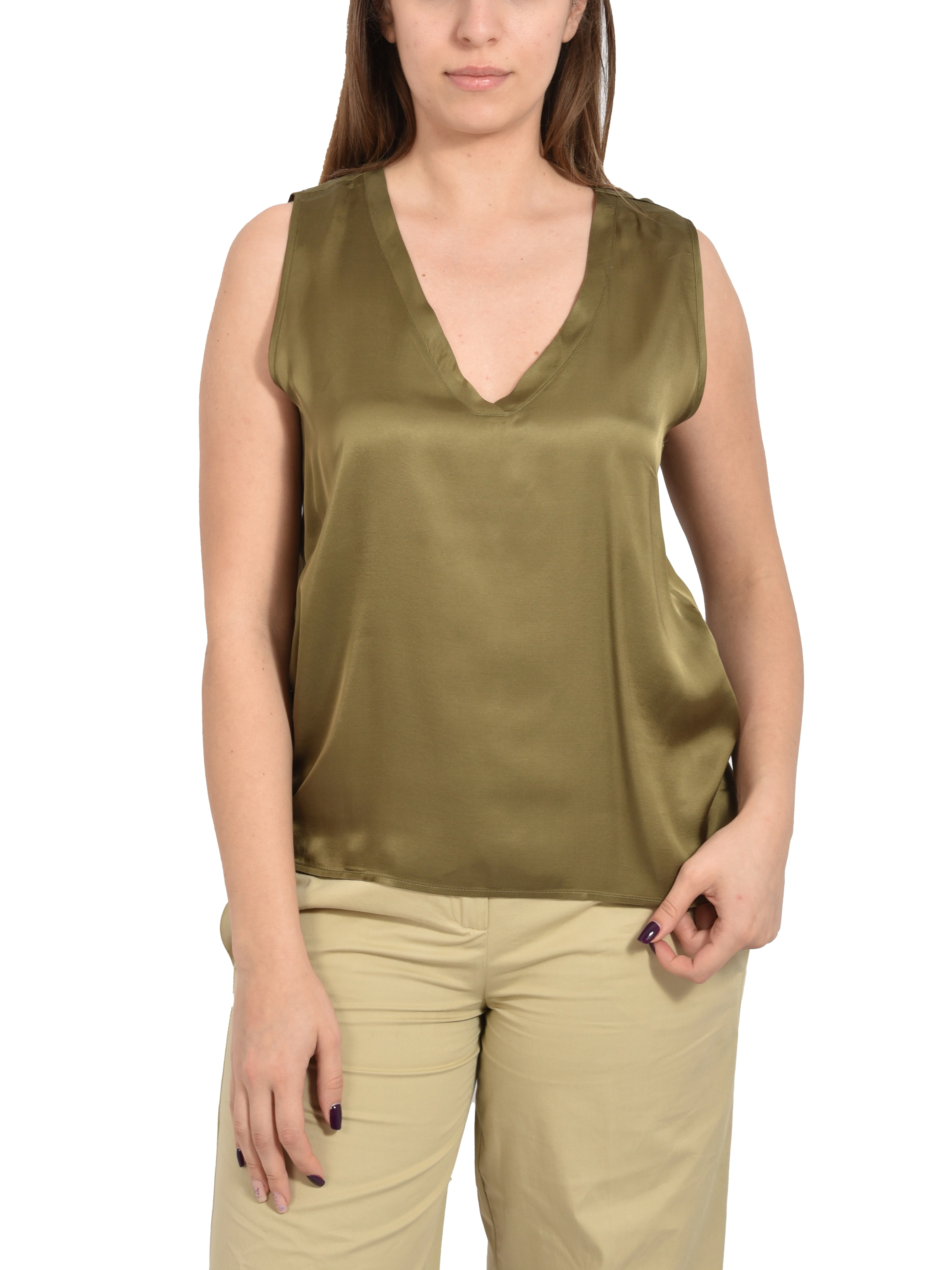 TOP MORBIDO CON SCOLLO A V