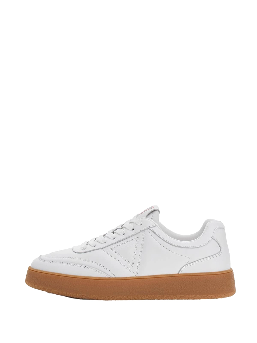 SNEAKERS BASSE WHIMOH FMPWIMLEA12 UOMO BIANCO