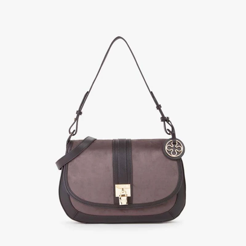 BORSA A SPALLA 73BS9AR01 DONNA GRIGIO