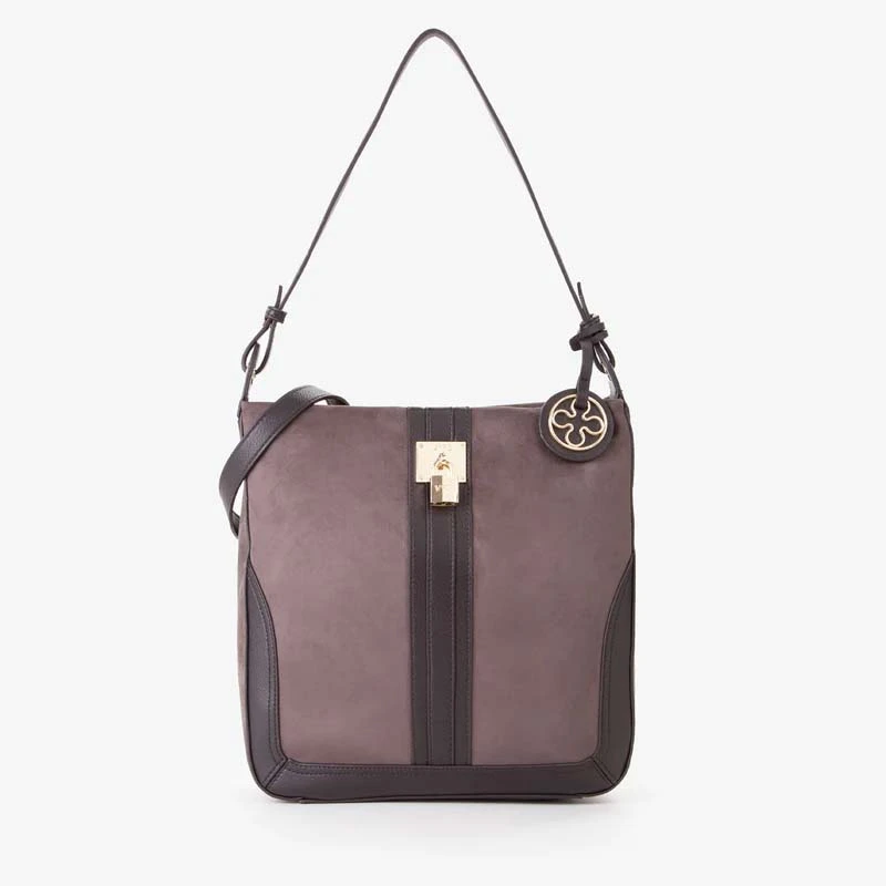 BORSA A SPALLA 73BS9AR06 DONNA GRIGIO