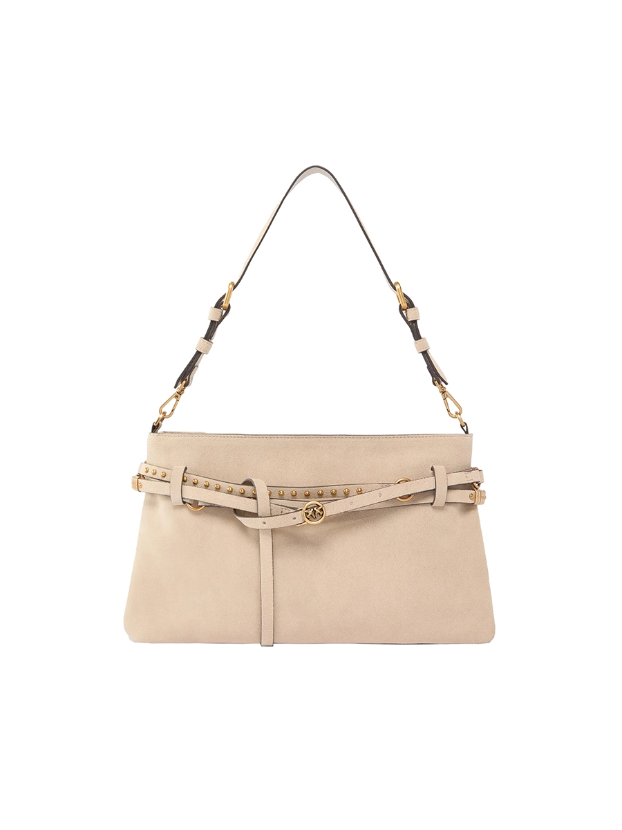 BORSA A SPALLA BELT BAG 106176A0F6 DONNA BEIGE